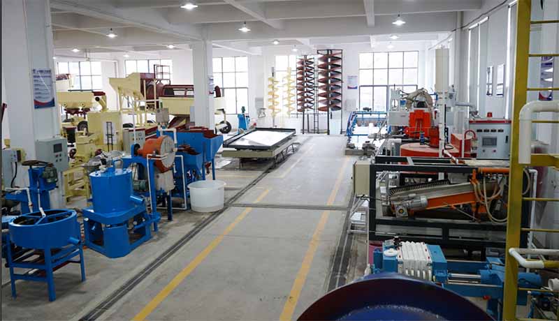 lab equipment for Zircon beneficiation